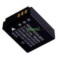 Varuosad Panasonic 1100mAh Lumix-DMC-TZ3EG-K DMC-TZ3GK DMC-TZ3EG-S jaoks