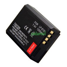 Varuosad Canon LP-E10 KISS EOS EOS EOS X50 X70 1300D T5 1100D 1200D KISS jaoks