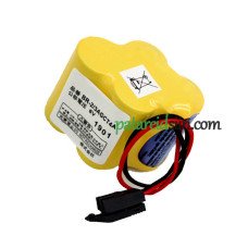 Varuaku Fanuc A06B-6114-K504 konnektorile 6V must A98L-0031-0025