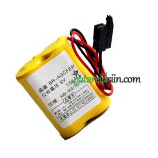 Varuaku Fanuc A98L-0031-0011 # L BR-AGCF2W A06B-6093-K001 mustale ühendusvahendile